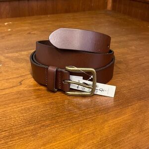 MadeWell Thin Leather Belt NE805